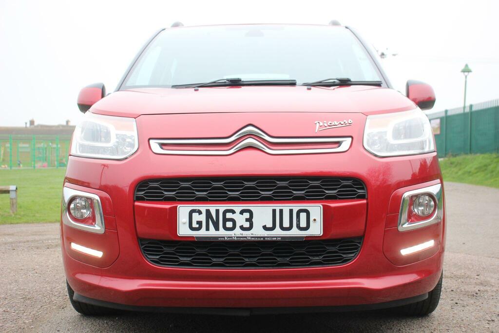 Citroen C3 Picasso 1.6 Hdi Exclusive Euro 5 Red #2