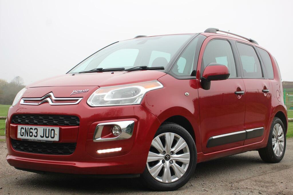 Citroen C3 Picasso 1.6 Hdi Exclusive Euro 5 Red #3