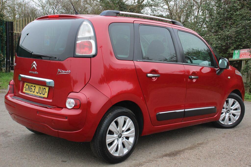 Citroen C3 Picasso 1.6 Hdi Exclusive Euro 5 Red #6