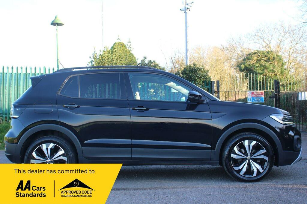 Volkswagen T-Cross 1.0 Tsi Black Edition Euro 6 Ss SA22RZC Black #4