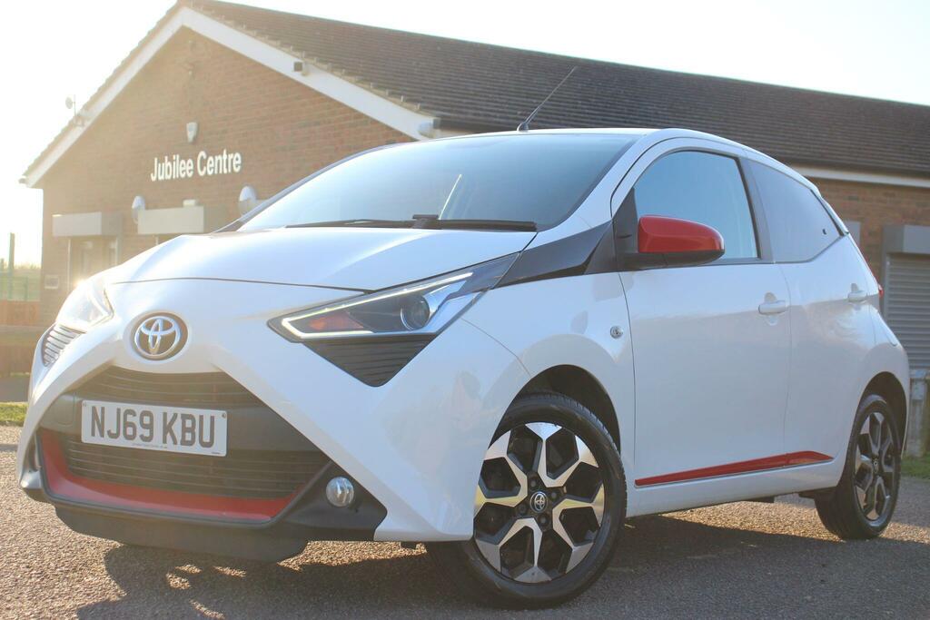 Toyota Aygo 1.0 Vvt-i X-trend Euro 6 NJ69KBU Blue #3