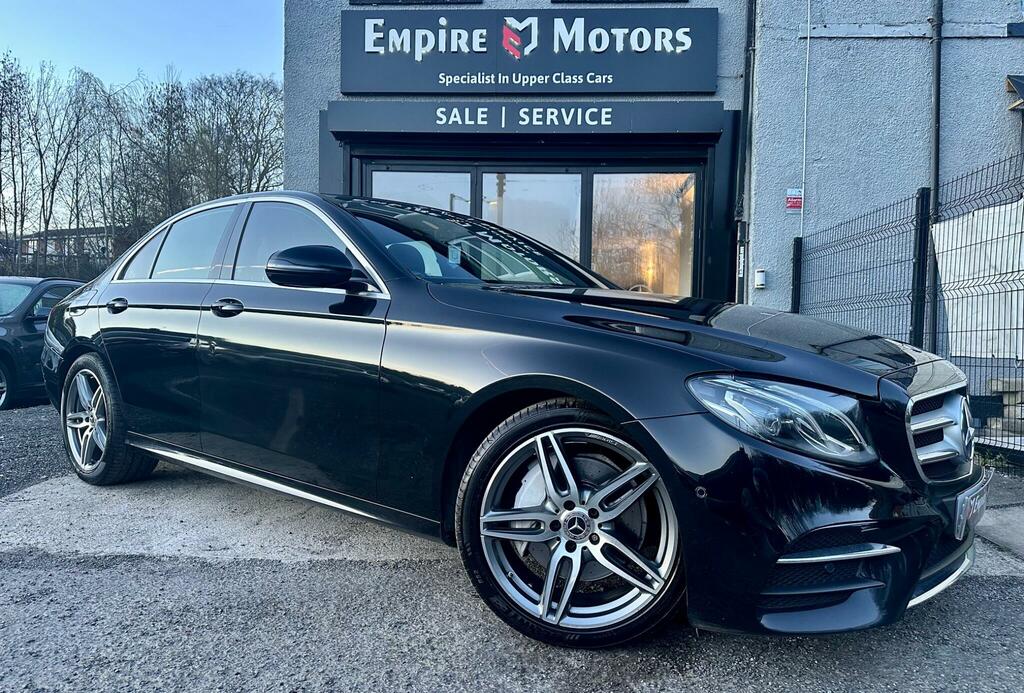 Mercedes-Benz E Class 2.0 E220d Amg Line G-tronic Euro 6 Ss Black