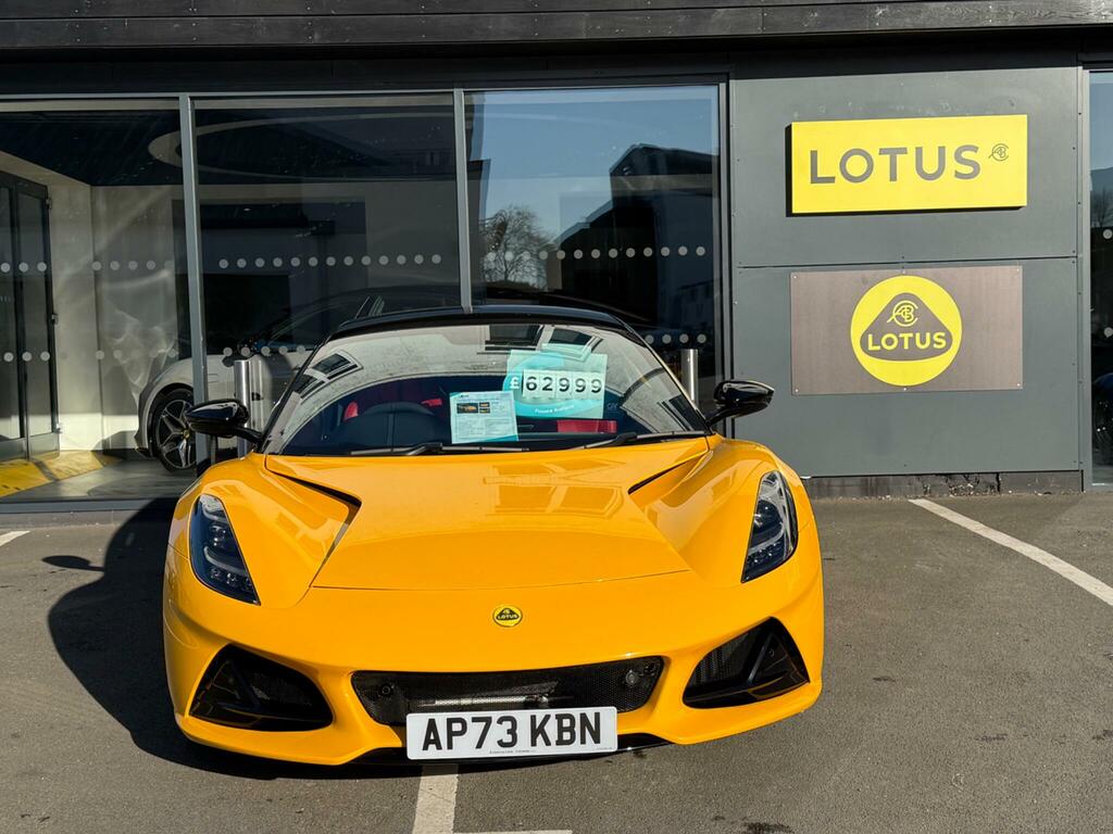 Lotus Emira 3.5 V6 First Edition Euro 6 AP73KBN Yellow #5