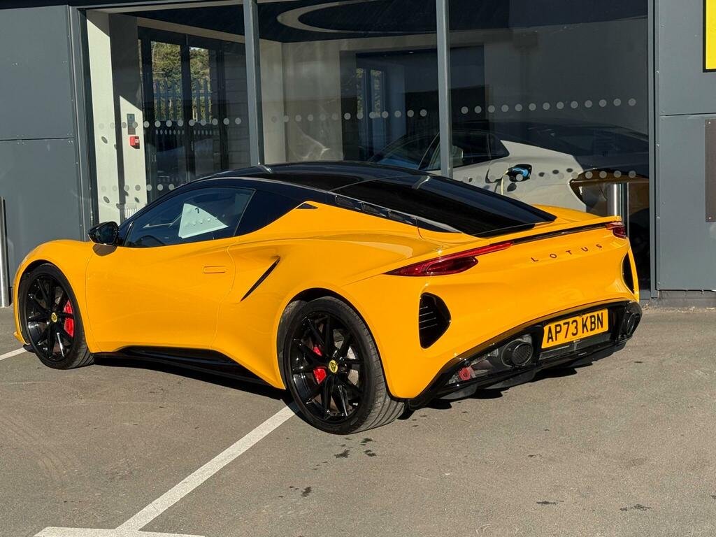 Lotus Emira 3.5 V6 First Edition Euro 6 AP73KBN Yellow #3