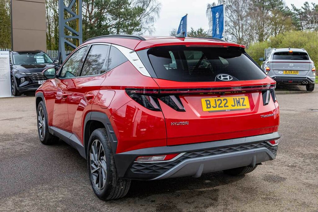 Hyundai Tucson 1.6 Tgdi Premium 2Wd BJ22JWZ Red #3