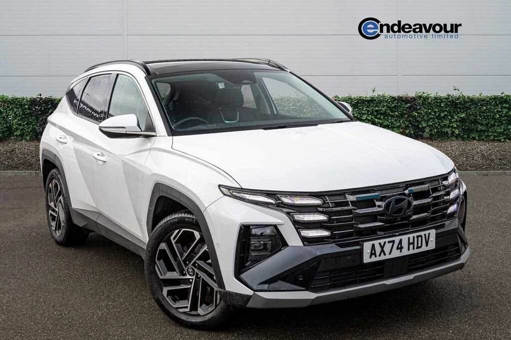 Hyundai Tucson 1.6T Hybrid Ultimate White