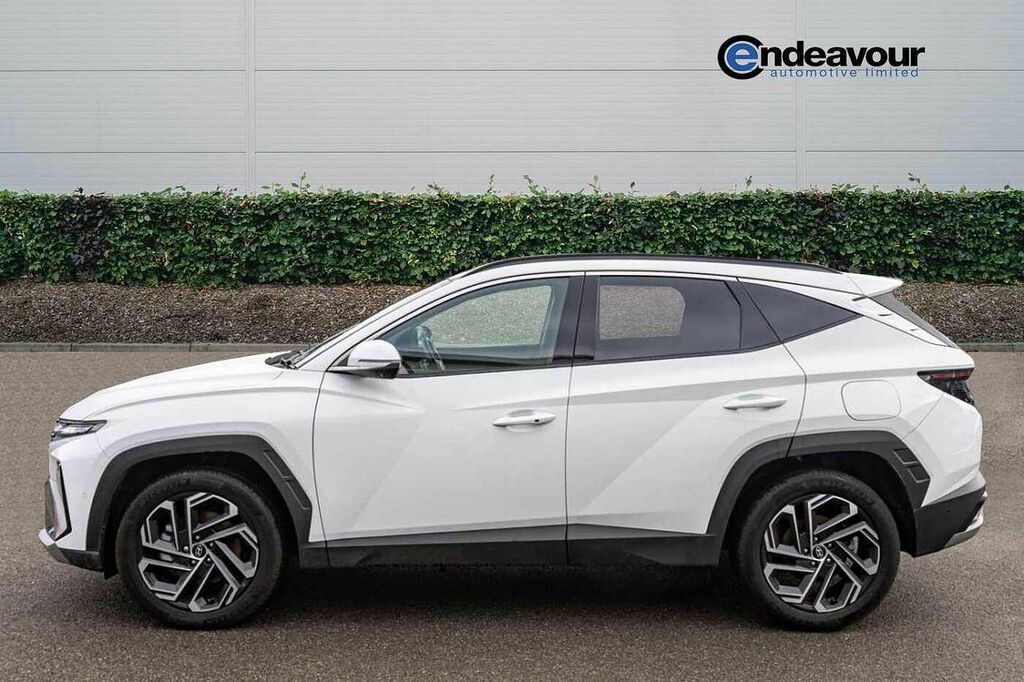 Hyundai Tucson 1.6T Hybrid Ultimate AX74HDV White #4