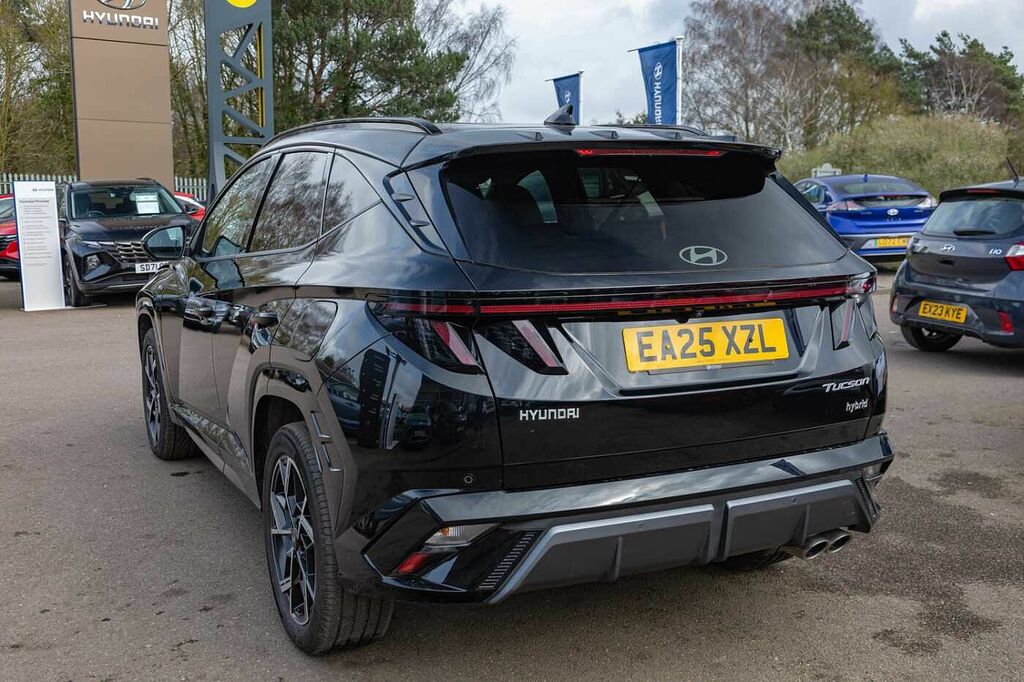 Hyundai Tucson 1.6T Hybrid N Line S EA25XZL Black #3