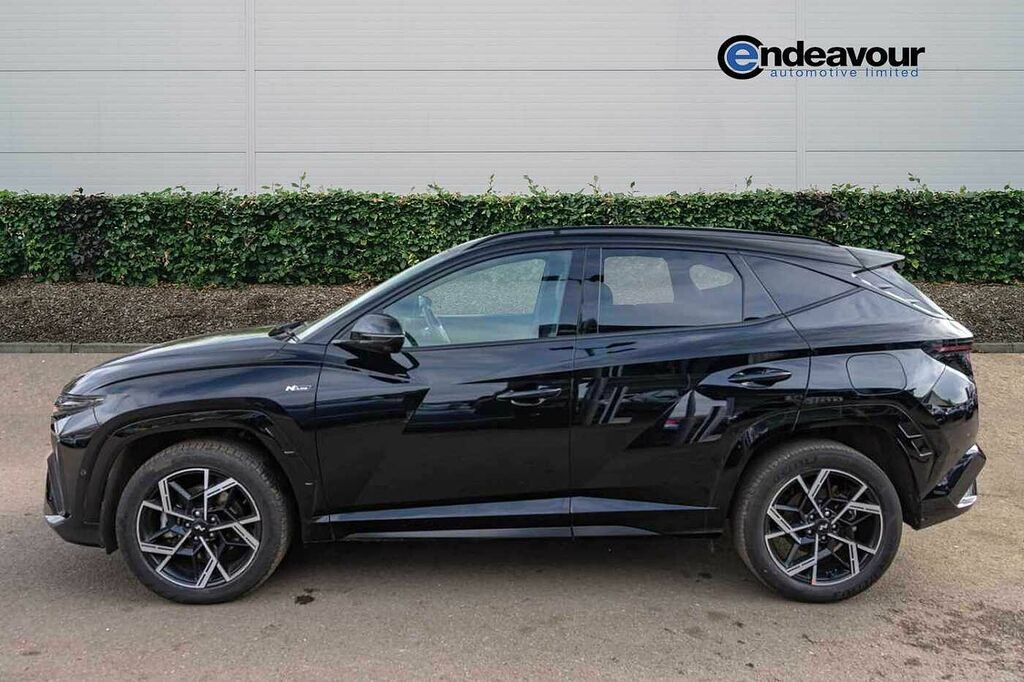 Hyundai Tucson 1.6T Hybrid N Line S EA25XZL Black #4
