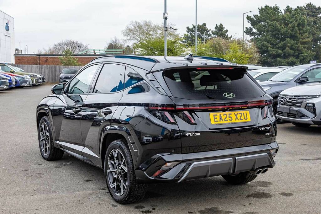 Hyundai Tucson 1.6T Hybrid N Line S EA25XZU Black #5