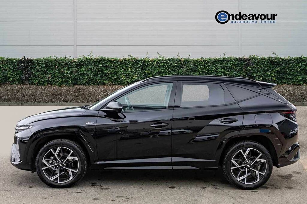 Hyundai Tucson 1.6T Hybrid N Line S EA25XZU Black #4