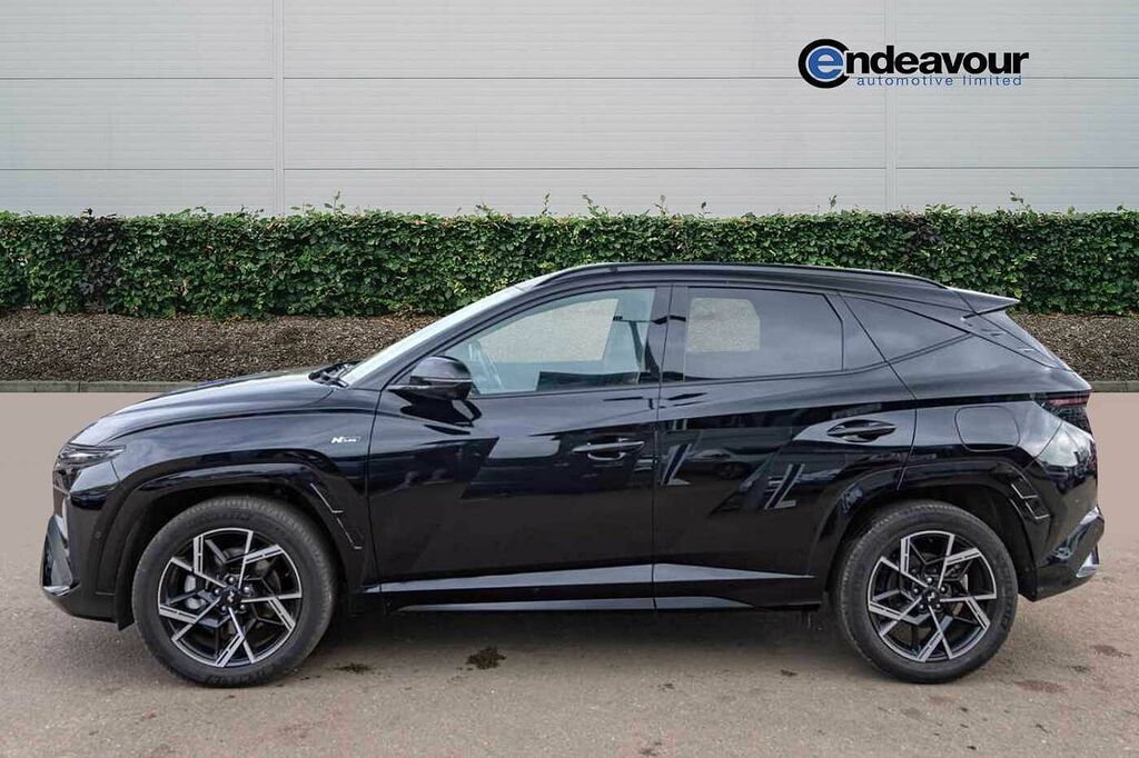 Hyundai Tucson 1.6T Hybrid N Line S EA25XZZ Black #4