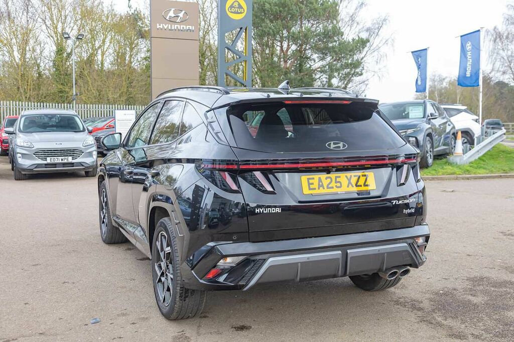 Hyundai Tucson 1.6T Hybrid N Line S EA25XZZ Black #3