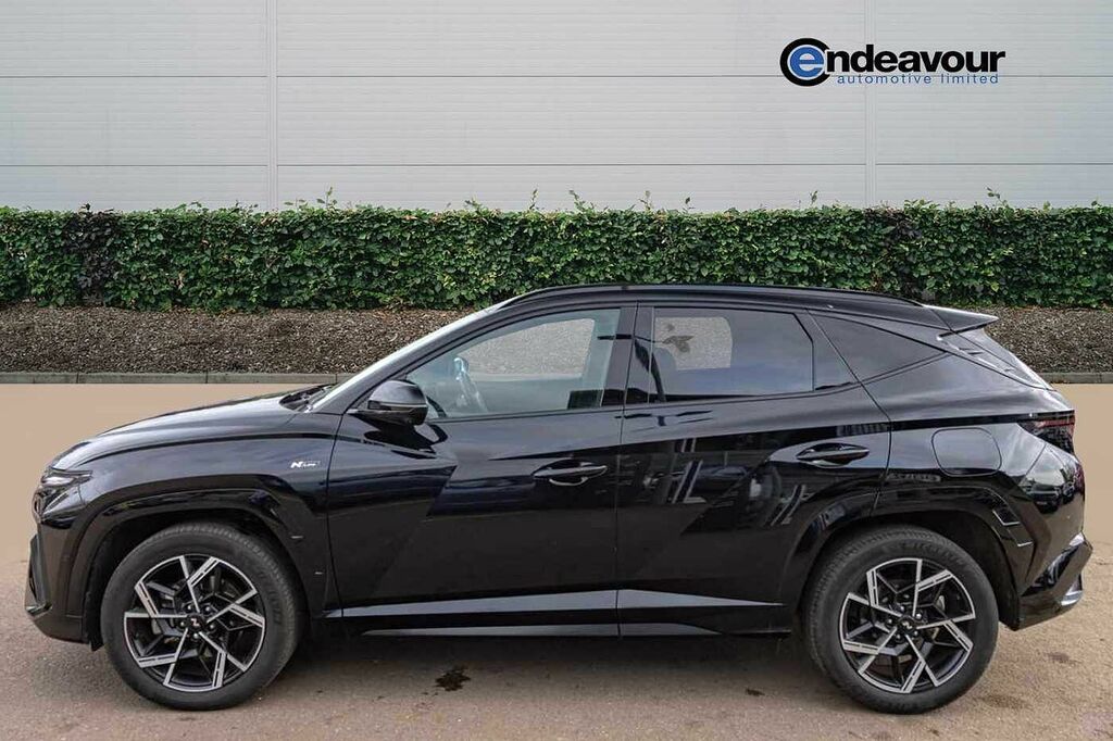 Hyundai Tucson 1.6T Hybrid N Line S EA25XZH Black #4