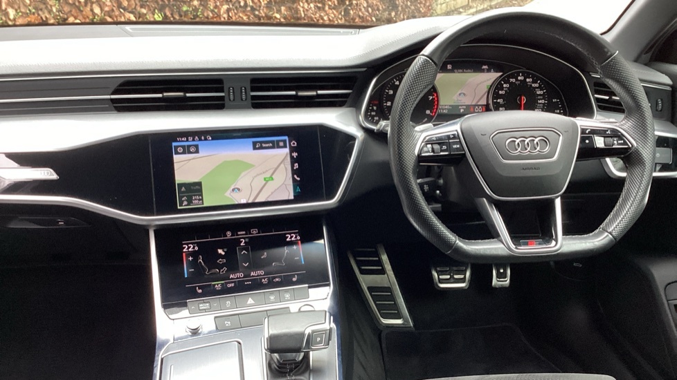 Audi A6 40 Tfsi Black Edition S Tronic LT21UHC Black #6