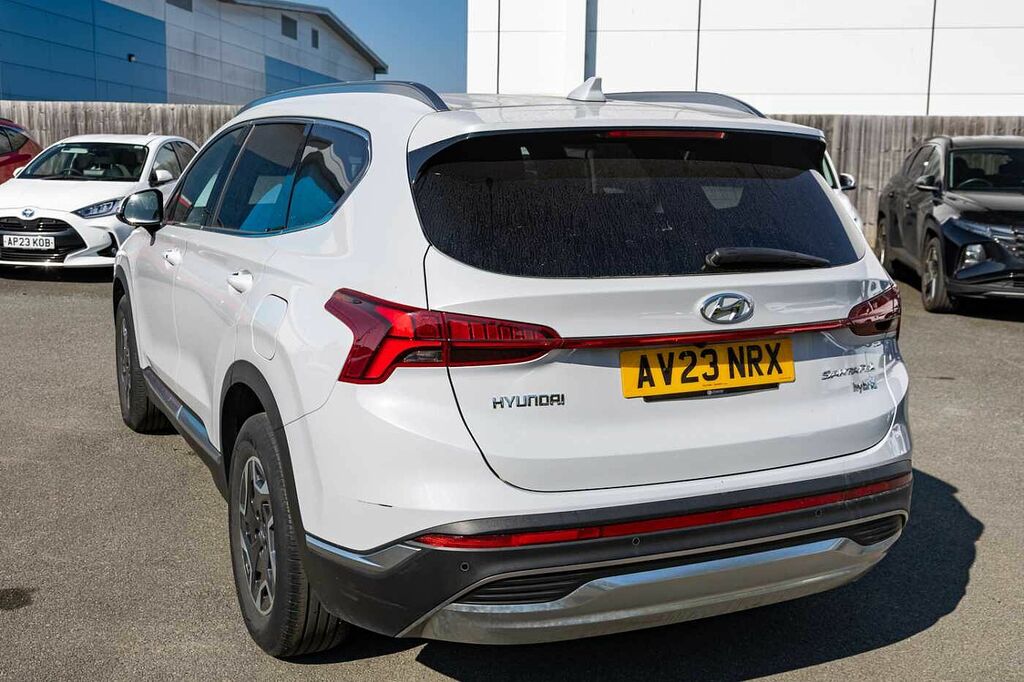 Hyundai Santa Fe 1.6 Tgdi Hybrid Premium AV23NRX White #3