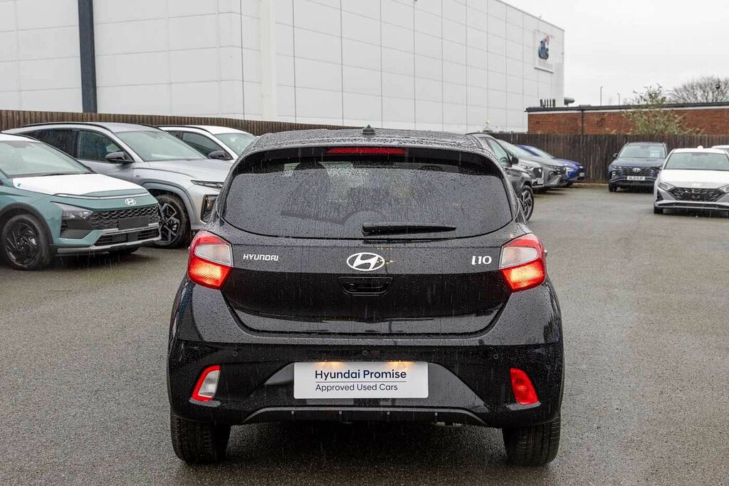 Hyundai I10 1.2 79 Premium Nav LN75UNH Black #5