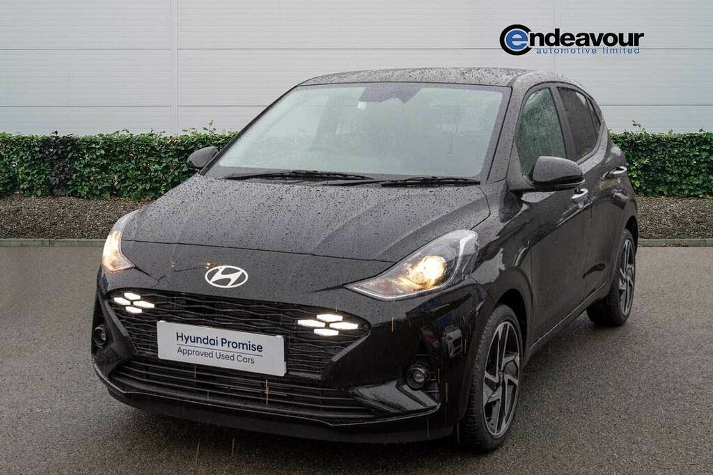 Hyundai I10 1.2 79 Premium Nav LN75UNH Black #3