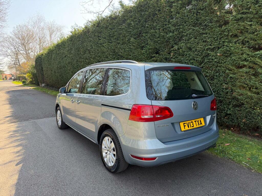 Volkswagen Sharan Mpv 2.0 Tdi Bluemotion Tech Se Dsg Euro 5 Ss FV13TXA Blue #6