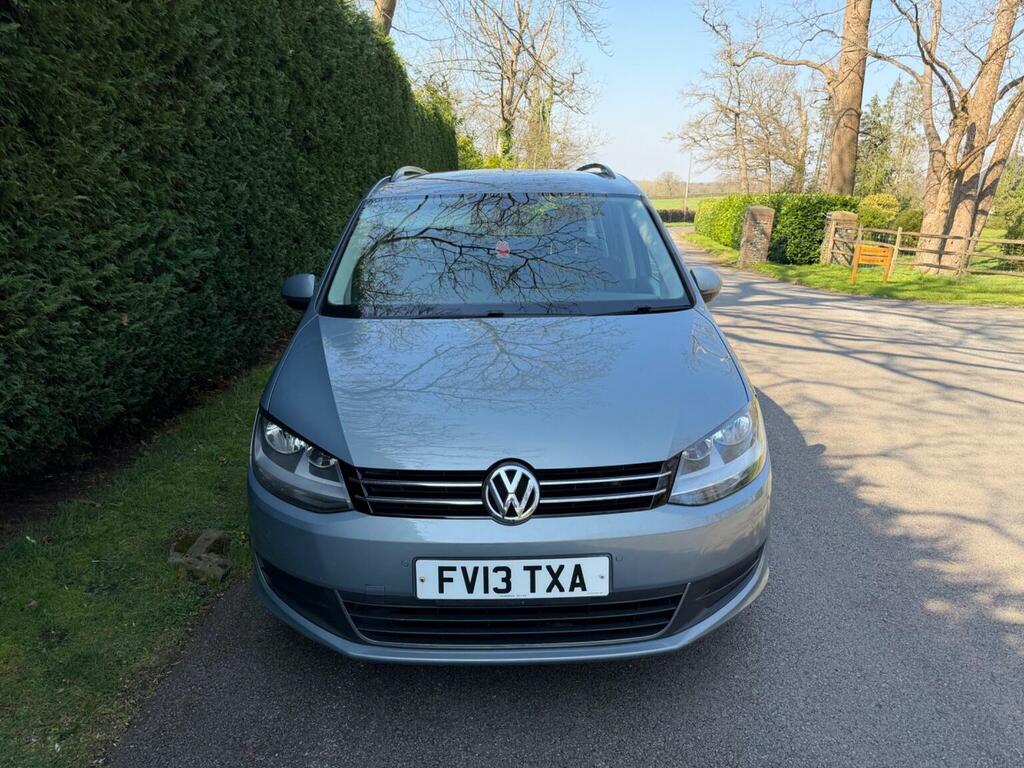 Volkswagen Sharan Mpv 2.0 Tdi Bluemotion Tech Se Dsg Euro 5 Ss FV13TXA Blue #2
