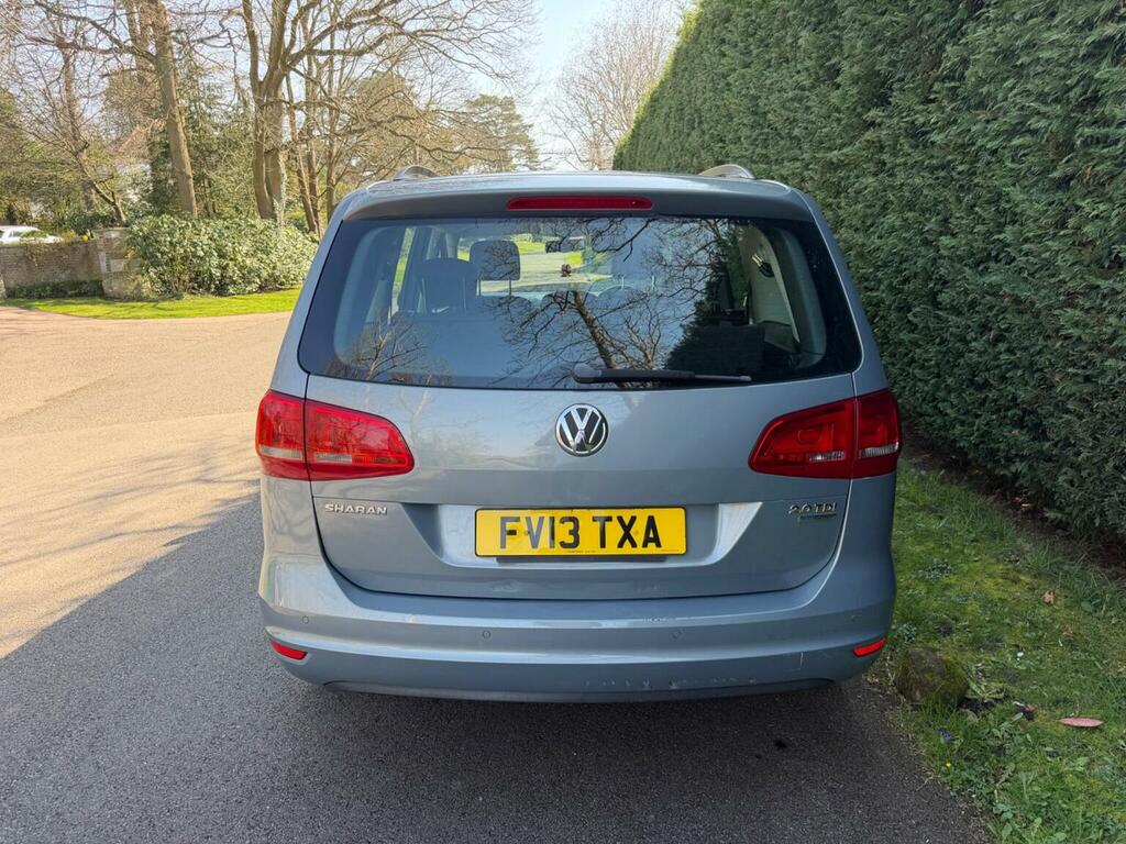 Volkswagen Sharan Mpv 2.0 Tdi Bluemotion Tech Se Dsg Euro 5 Ss FV13TXA Blue #5