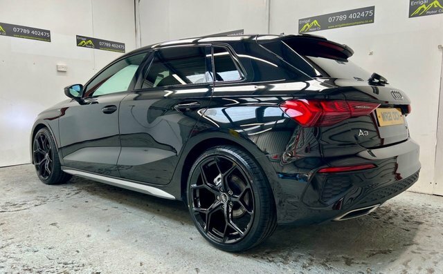 Audi A3 2021 1.0 Tfsi 30 S Line Sportback Manua WR21OCH Black #4