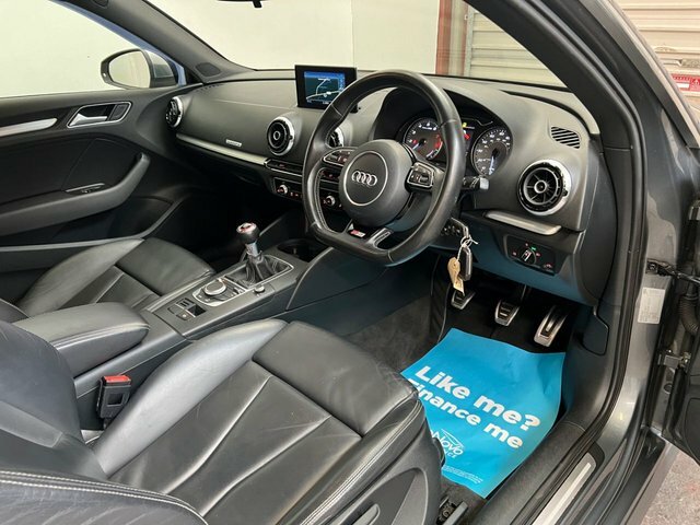 Audi A3 2016 2.0 S3 Quattro Nav 296 Bhp Grey #4