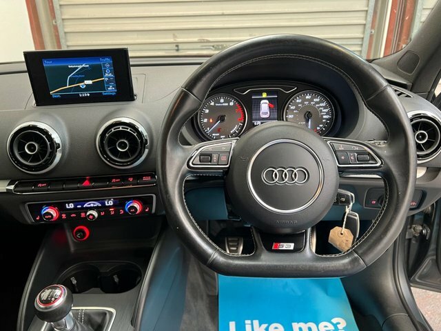 Audi A3 2016 2.0 S3 Quattro Nav 296 Bhp Grey #3
