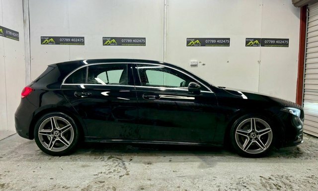 Mercedes-Benz A Class 2019 1.5 A180d Amg Line Hatchback 7G-dc GP19DGZ Black #6