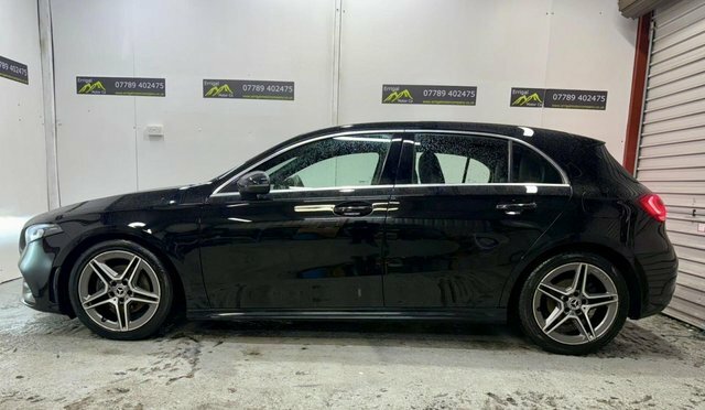 Mercedes-Benz A Class 2019 1.5 A180d Amg Line Hatchback 7G-dc GP19DGZ Black #5
