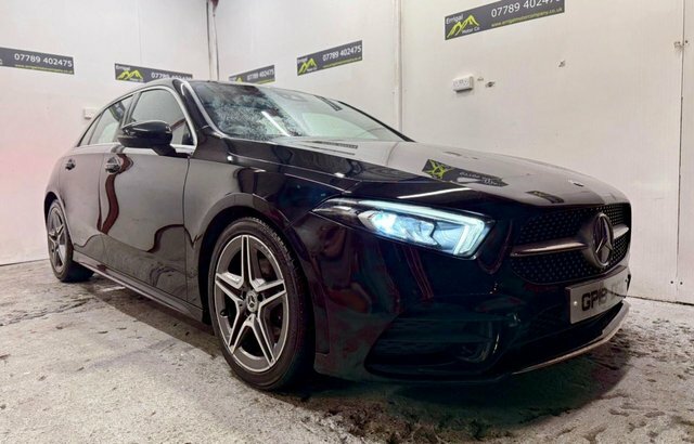 Mercedes-Benz A Class 2019 1.5 A180d Amg Line Hatchback 7G-dc Black