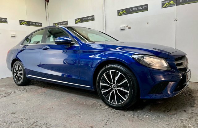 Mercedes-Benz C Class 2019 1.6 C 180 Se 155 Bhp Blue