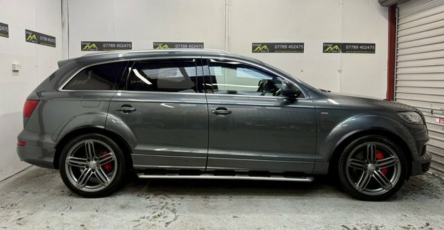 Audi Q7 2014 3.0 Tdi V6 S Line Plus Suv Tiptron BV14FHO Grey #6