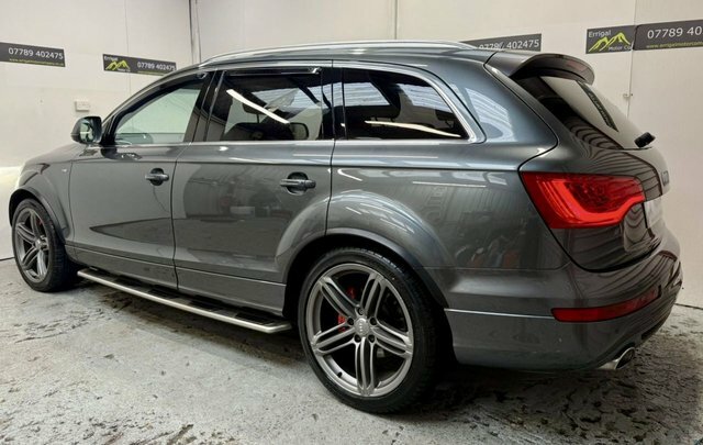 Audi Q7 2014 3.0 Tdi V6 S Line Plus Suv Tiptron BV14FHO Grey #3