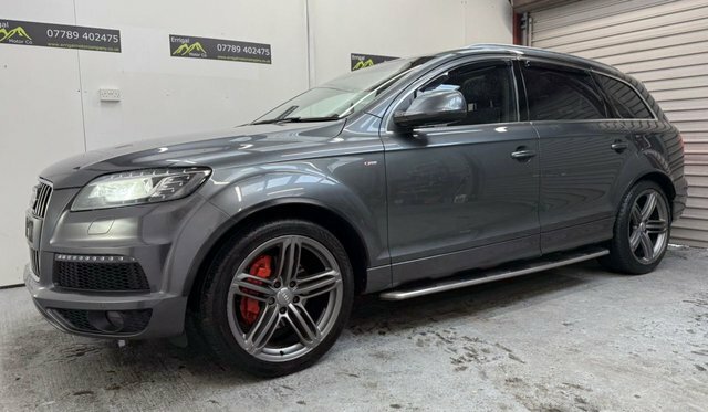 Audi Q7 2014 3.0 Tdi V6 S Line Plus Suv Tiptron BV14FHO Grey #4