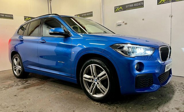 BMW X1 2017 2.0 18D M Sport Suv Xdrive Blue