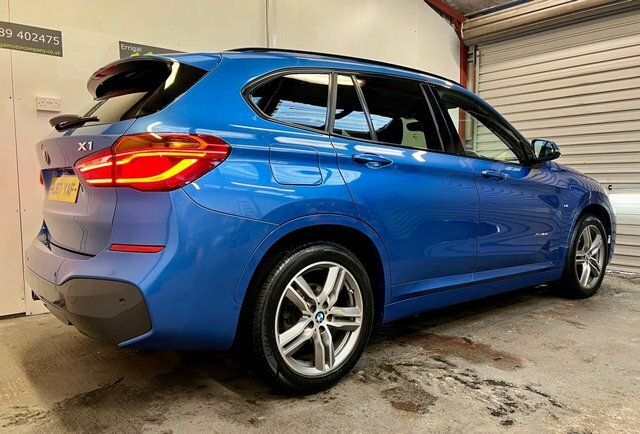 BMW X1 2017 2.0 18D M Sport Suv Xdrive WU67YAF Blue #2