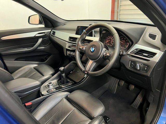BMW X1 2017 2.0 18D M Sport Suv Xdrive WU67YAF Blue #3