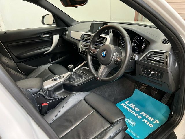 BMW 1 Series 2019 1.5 116D M Sport 114 Bhp KM19WSW White #3