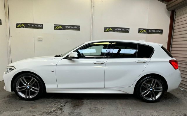 BMW 1 Series 2019 1.5 116D M Sport 114 Bhp KM19WSW White #6