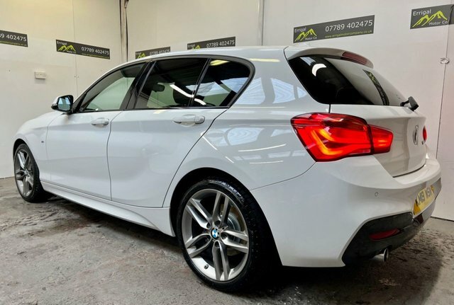 BMW 1 Series 2019 1.5 116D M Sport 114 Bhp KM19WSW White #5