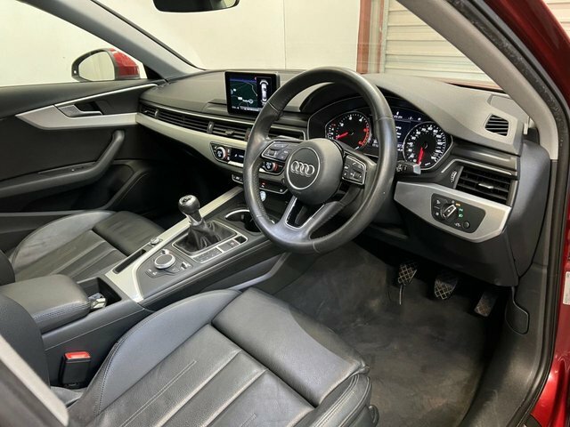 Audi A4 2018 2.0 Tdi Ultra Sport 150 Bhp MW67UCO Red #3