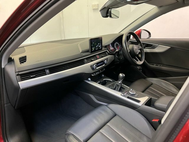 Audi A4 2018 2.0 Tdi Ultra Sport 150 Bhp MW67UCO Red #5