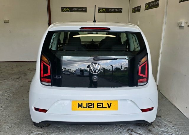 Volkswagen Up 2021 1.0 Up Hatchback Euro 6 S MJ21ELV White #4