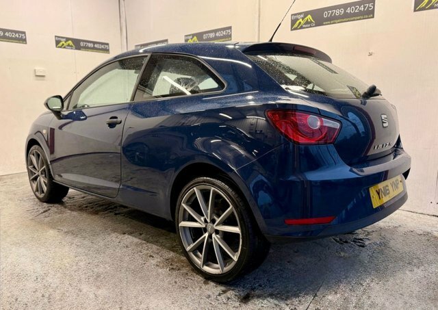 Seat Ibiza 2016 1.0 S Sport Coupe Euro 6 Ac YN16YNP Blue #3