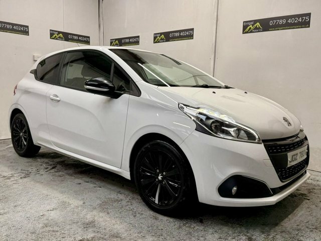 Peugeot 208 2018 1.2 Puretech Black Edition Hatchback Petr White