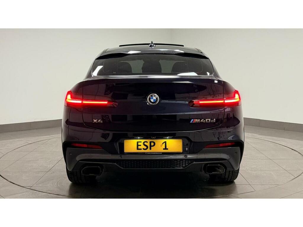 BMW X4 M40d KX68YTU Black #5
