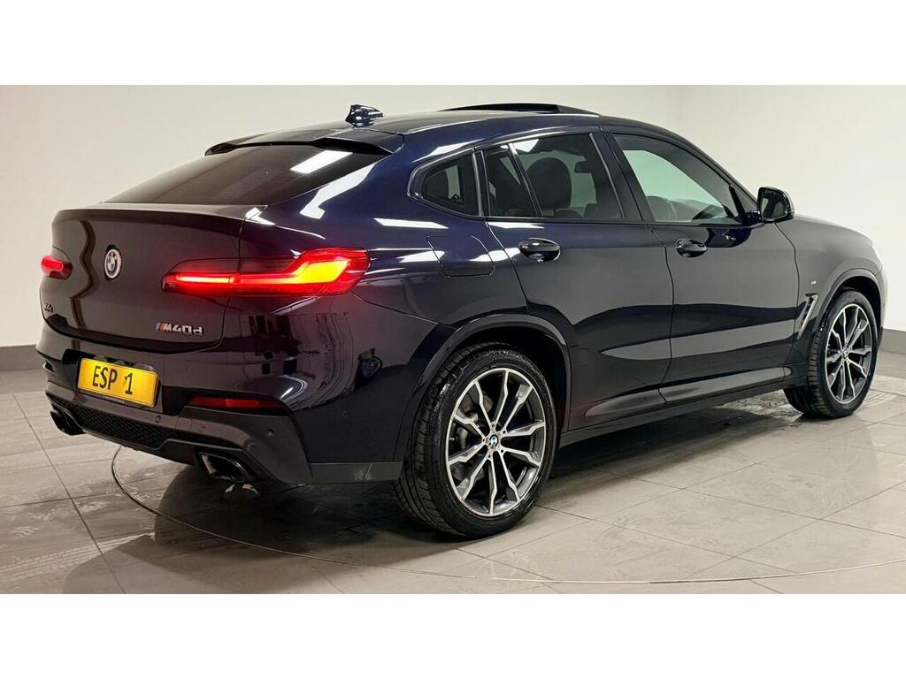 BMW X4 M40d KX68YTU Black #6