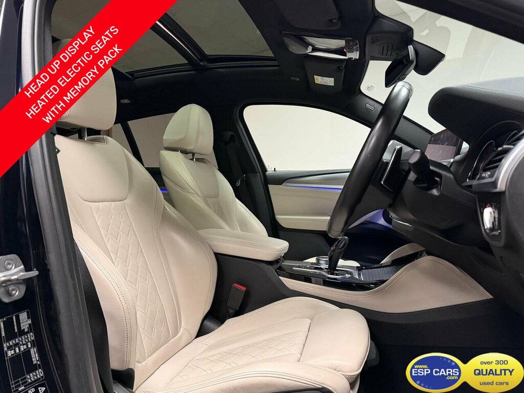 BMW X4 M40d KX68YTU Black #2