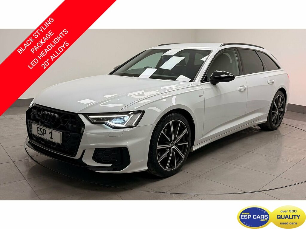 Audi A6 Avant Tdi Black Edition White